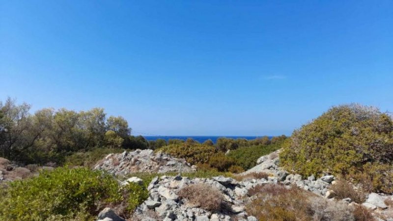 Stavros Kreta, Stavros: Eckgrundstück mit Meerblick zu verkaufen Grundstück kaufen